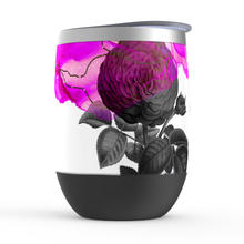 Load image into Gallery viewer, Pink Flower Watercolor Stemless Wine Tumblers