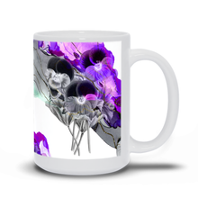 Load image into Gallery viewer, Purple Flower Watercolor Mugs